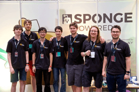 Sponge Team at MINECON in 2015
